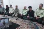 دیدار فرمانده یگان سازمان حفاظت محیط‌زیست با خانواه محیط‌بان شهید شهمرادی