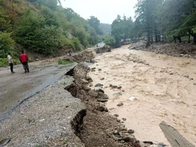 سیل ۱۸ مهر مینودشت؛ از جان‌باختن دو نفر تا بازسازی راه‌های روستایی